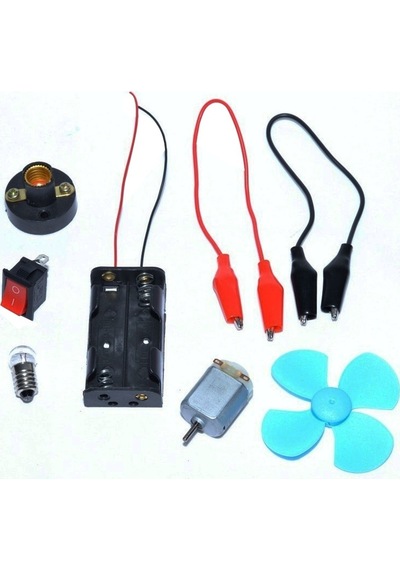 Powermaster 1128 Öğrenci Deney Kiti (Pil Yuvasi+Duy+Ampul+Anahtar)