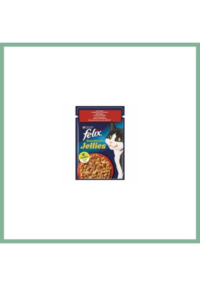 Felix Pouch Sensation Jellies Sığır Etli Ve Domatesli Yetişkin Kedi Konservesi 85 Gr Bsk2026