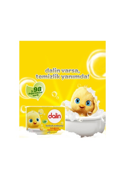 4 Adet Dalin Bebek Sabunu 100 G