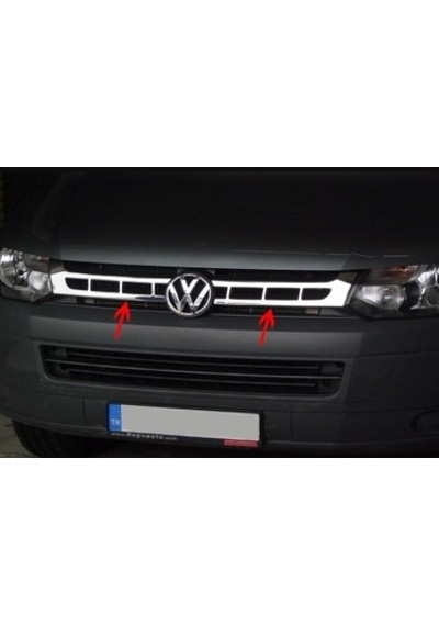 Vw T5 Caravelle Krom Ön Panjur 2010-2015 2 Prç.