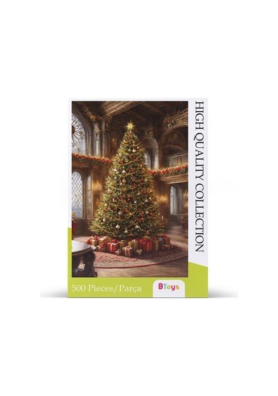 Btoys 500 Parça Puzzle Yılbaşı Ağacı 9030