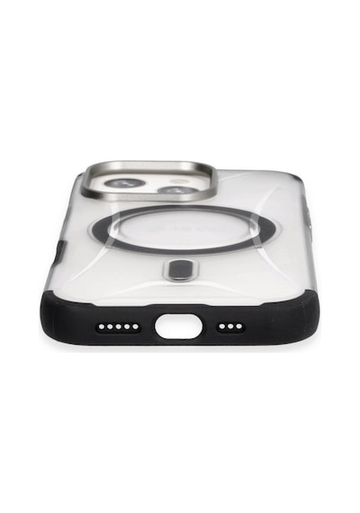Apple iPhone  Uyumlu  16 Pro Max Hilton Magsafe Kapak - Siyah