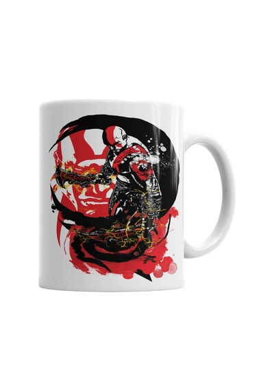 Kratos God Of War Kupa Bardak Porselen No30797 Karışık