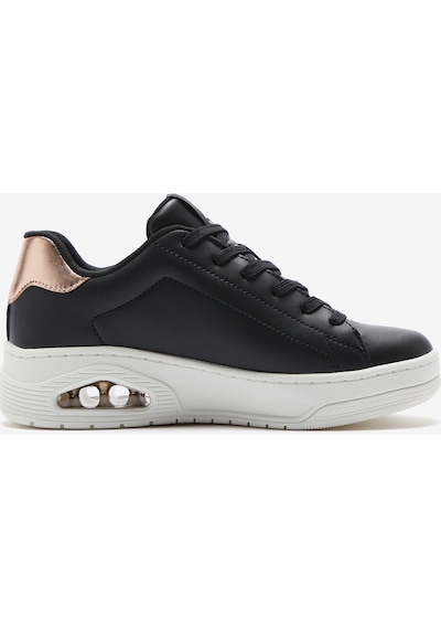 Skechers Uno Court - Courted Air Kadın Siyah Sneakers 177700 Blk Siyah