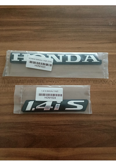 Honda Ve 1.4 İs Bagaj Yazısı 2li Takım