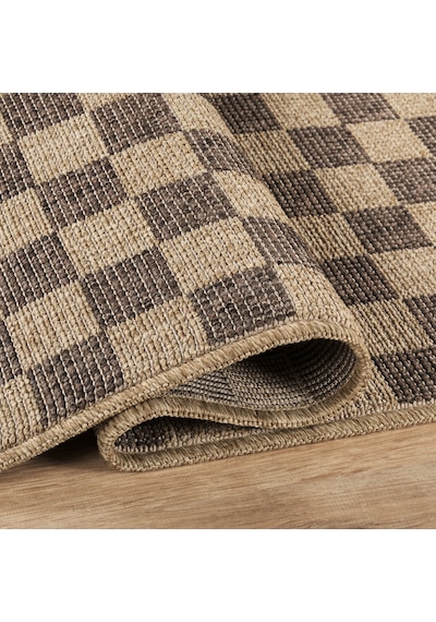 Kaşmir Halı Kilim Jüt Dorne Brown 120x180 Cm Kahverengi