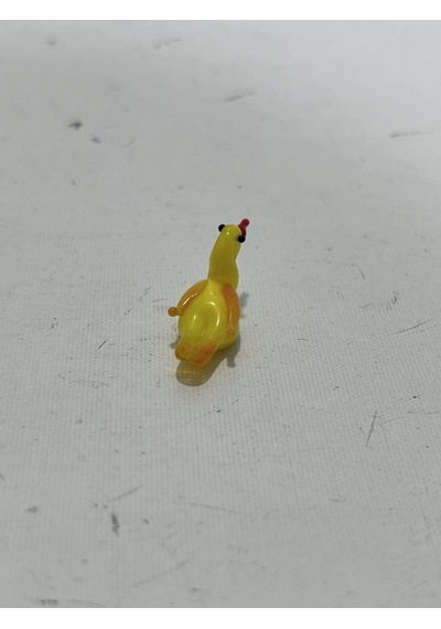 El Yapımı Mini Murano Cam Ördek Biblo A156-04
