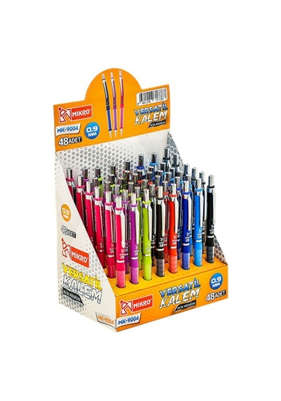 Mikro Versatil Kalem 0.7 Mm 50 Li Stand Mk-9004 Çok Renkli