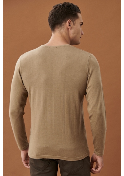 AC&Co / Altınyıldız Classics Erkek Vizon Standart Fit Normal Kesim Bisiklet Yaka Desensiz Basic Triko 4A4921100076VIZ4XL Vizon AC&Co / Altınyıldız Classics Erkek Vizon Standart Fit Normal Kesim Bisiklet Yaka Desensiz Basic Triko 4A4921100076VIZ4XL Vizon