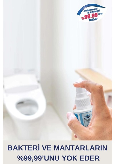 Hipokloröz Hijyen Spreyi Seti 3x100ml Dezenfektan Etkili Alkolsüz Antibakteriyel Yüzey Temizleyici