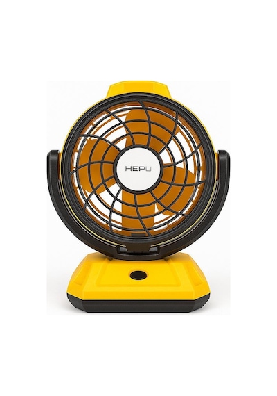 Hepu Hp-f878 8'' 20cm Kablosuz Otomatik Masaüstü Fan 7200mah Yüksek Kapasiteli Batarya