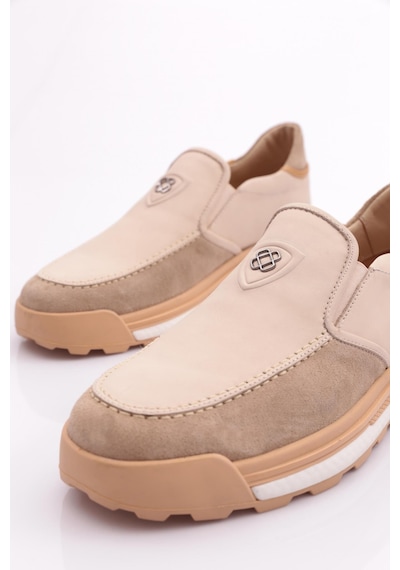 Dgn 5752 Erkek Comfort Ayakkabi 5752-2506-R0186 Bej