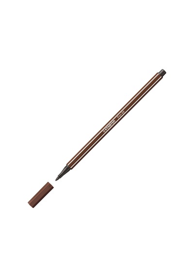 Stabilo 68 Pen Keçe Uçlu Kalem 45 Kahverengi