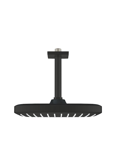 Grohe Tempesta 250 Cube Tepe Duşu Seti 142 Mm, Tek Akışlı Mat Siyah - 266882430 Siyah