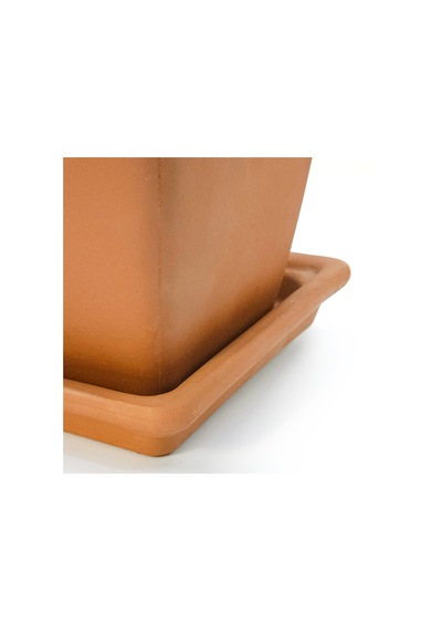 Cassetta Garda 32 Cm Toprak Saksı Terracota