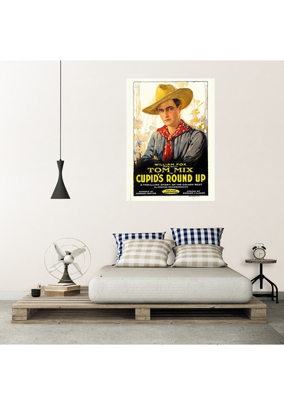 Tom Mix 1918 Poster