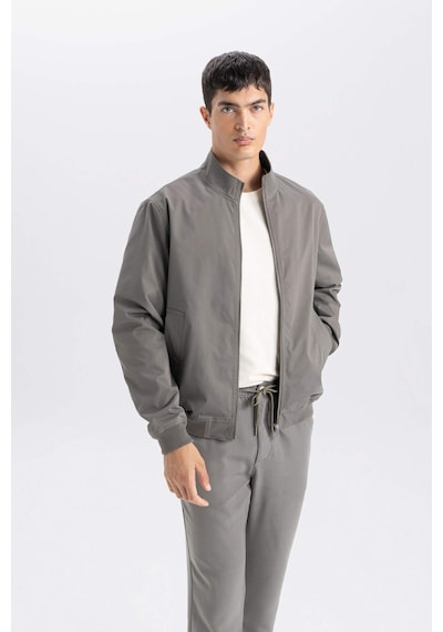 DeFacto Slim Fit Dar Kesim Dik Yaka Fermuarlı Mont D7338AX25SPKH464 DeFacto Slim Fit Dar Kesim Dik Yaka Fermuarlı Mont D7338AX25SPKH464