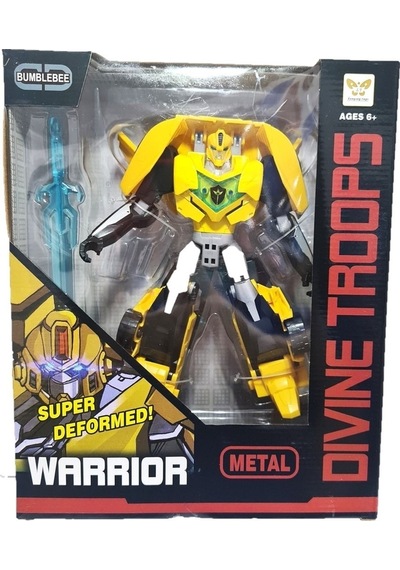 Oyuncak Transformers Robota Dönüşen Bumblebee Robot Araba Oyuncak