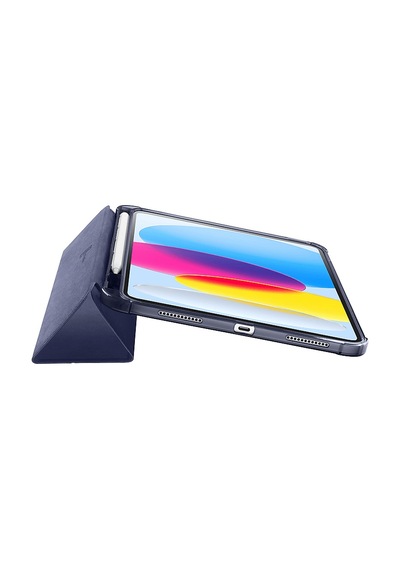 Cellularlıne Folio Pro Stand Özellikli Apple Uyumlu iPad 11 İnç A16 / 10.9 İnç 10. Nesil Tablet Kılıfı Mavi