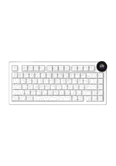 Ak820 V2 Pro 8k+8k Ekranlı Mekanik Oyun Klavyesi-10.000 Mah Batarya