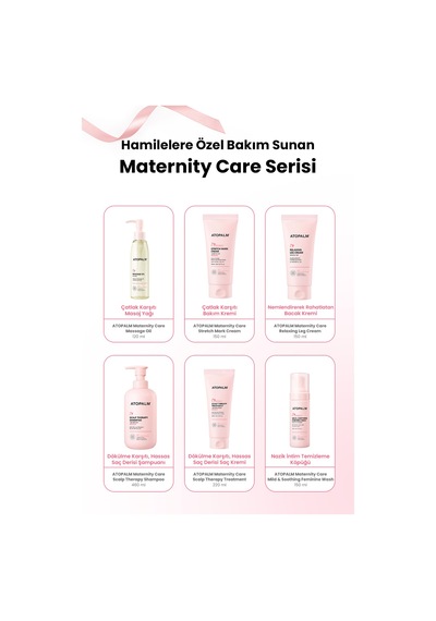 Hamilelere Özel Nemle Rahatlatıcı Serinletici Krem Atopalm Maternity Care Relaxing Leg Cream