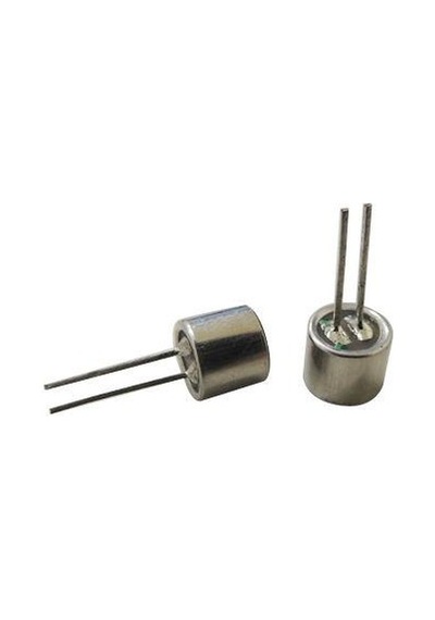 Elektret Kapasitif Mikrofon Kapsülü 6Mm