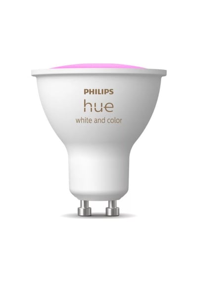 Philips Huewca 4.2w Renkli Akıllı Ampul Gu10 Spot Ampul Rgb - Ayarlanabilir Renk Sıcaklığı Ve Parlaklık