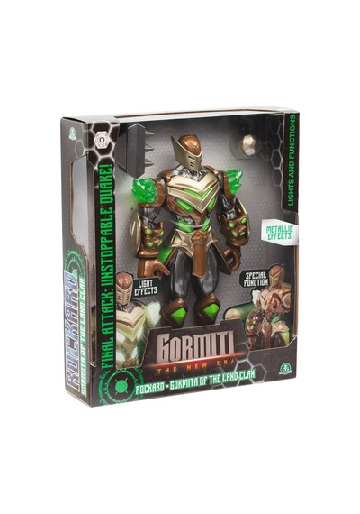 Gormiti Figür Gormiti & Hücum Işığı Rockard 27 Cm Godzilla