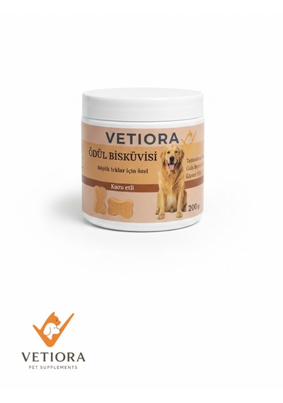 Büyük Irk Köpekler İçin Ödül Bisküvisi, Eğlenceli, Daha Konsantre Ve Lezzetli Eğitim, 200gr