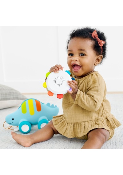 Skip Hop Explore And More Dinosaur 3'ü 1 Arada Bebek Müzikli Çekmeli Oyuncak