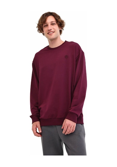 Lumberjack Mb Sn75 C Neck Sw 5pr Bordo Erkek Sweatshirt A102032527 Bordo
