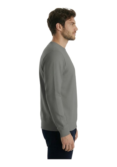 Goffra Erkek Focus Esnek Kumaş Yumuşak Dokulu Günlük Sweatshirt Yeşil M401-r0342-02 Yeşil