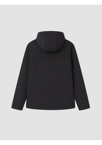 Lcwaıkıkı Classic Siyah Regular Fit Kapüşonlu Erkek Ceket