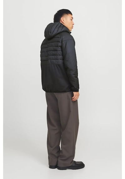 Jack & Jones Hibrit Günlük Erkek Siyah Ceket Mont - 12268511