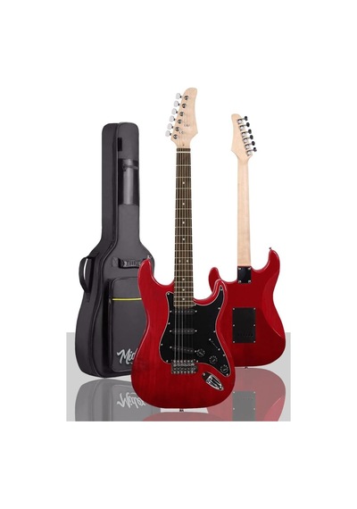Midex Rph-30rd Gül Klavye Strat Kasa Sss Elektro Gitar Seti