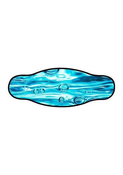 BestDivers Maske Arkalığı Open WATER Neopren Gümüş