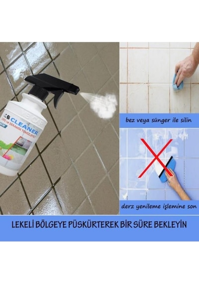 Mb Cleaner Mb Flex Derz Ve Seramik Temizleyici 0.5Lt