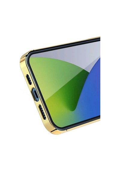 Baseus Glitter İphone 12/12 Pro Şeffaf Lüx Silikon Kılıf Soft Tpu Kılıf- 5775 Mh-hs5207-7740