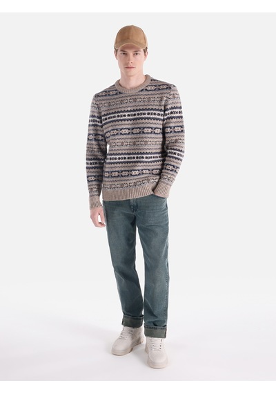 Colin's Colins Regular Fit Gri Erkek Kazak Cl1066334 Gri