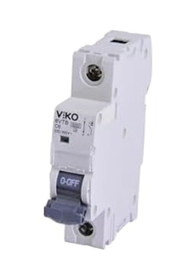 6vtb-1c06 Otomatik Sigorta 6ka C Tipi 1 Kutup 06a