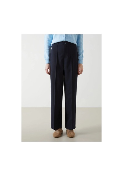 LC Waikiki Lcw Vision Lacivert Dar Fit Kadın Pantolon Navy