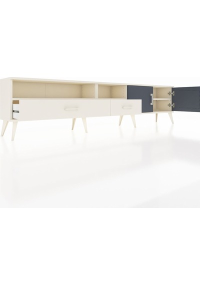 Arges Tv Ünitesi 3 Raflı 2 Çekmeceli 2 Kapaklı 220x30x51 Aytaşı-antrasit/aytaşı Antrasıt/aytası - Aytası Arges Tv Ünitesi 3 Raflı 2 Çekmeceli 2 Kapaklı 220x30x51 Aytaşı-antrasit/aytaşı Antrasıt/aytası - Aytası