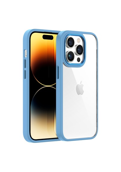 Buff Apple Uyumlu iPhone 14 Pro Yeni Hava Tampon Kılıfı Sierra Blue