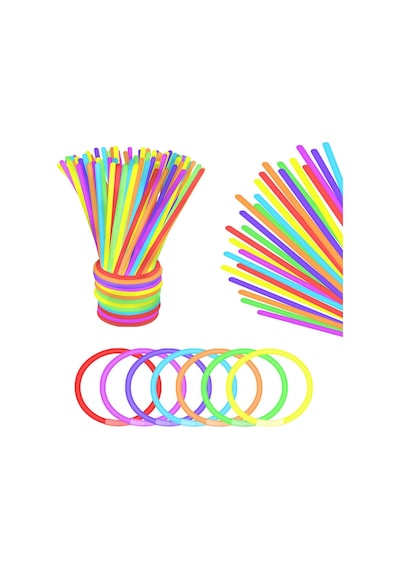 Glow Stick Fosforlu Kırılan Çubuk 50 Adet Sınırsız Eğlence
