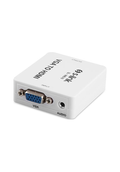 S-Link SL-VHC10 VGA to HDMI Mini Model Dönüştürücü