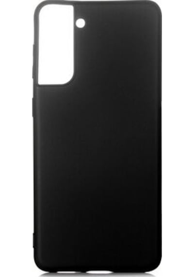 Samsung Galaxy Uyumlu S21 Plus Kılıf Esnek Yapılı İnce Slim Silikon Kapak Ryc/premier Siyah