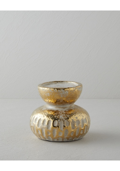English Home Silda Vazo 12 Cm Bronz Bronz