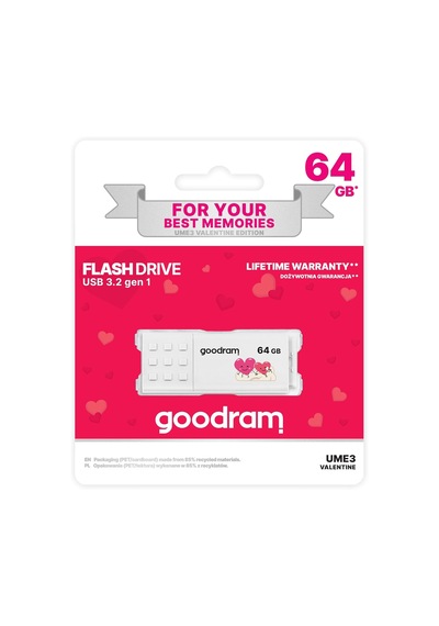 64gb Usb Bellek Usb 3.2 Gen 1 Flash Bellek, 60mb/s Okuma Hızı, 20mb/s Yazma Hızı, 0 C 70 C Ça Standart