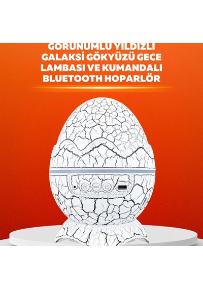 Dinozor Yumurtası Tasarımlı Projektörlü Gece Lambası Renkli 17360567
