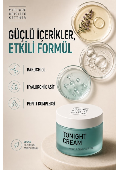 Methode Brigitte Kettner Tonight Cream 50 Ml Gece Yenileyici Yüz Kremi